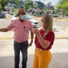 Deputada federal Kátia Sastre visita a Santa Casa de Santos